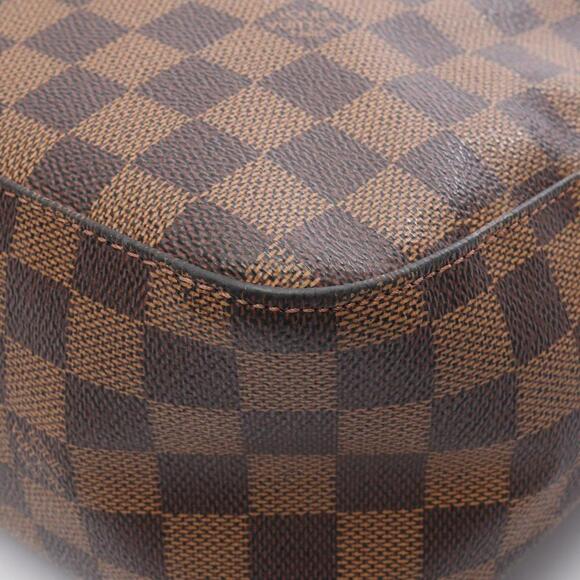 LOUIS VUITTON Brown Damier Leather Looping GM Shoulder Bag - Picture 8 of 11